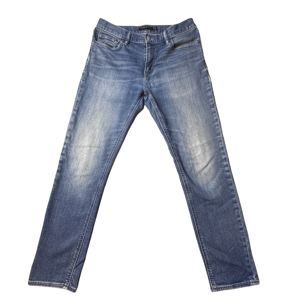 Banana Republic Jeans Mens 31x30 (32x28) Blue Slim Fit Stretch Denim Medium Wash